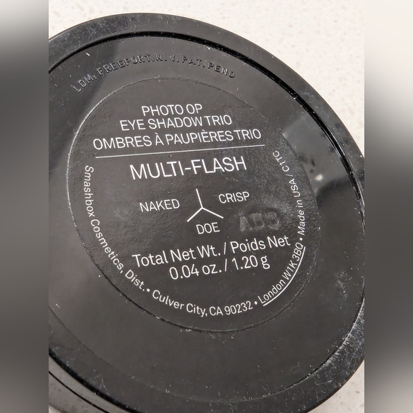 Smashbox Cosmetics Photo Op Eye Shadow Trio, multi flash & mini primer water New - Picture 2 of 5